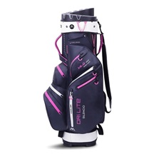 Big Max Dri Lite Silencio 2 Cartbag, steel blue/silver/fuchsia