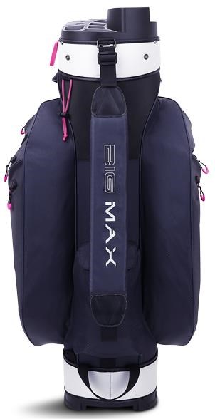 Big Max Dri Lite Silencio 2 Cartbag, steel blue/silver/fuchsia
