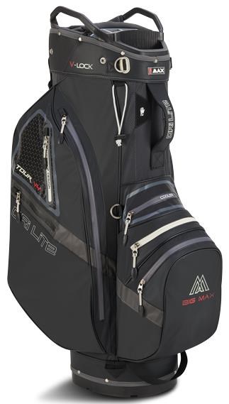 Big Max Dri Lite V-4 Cartbag, schwarz