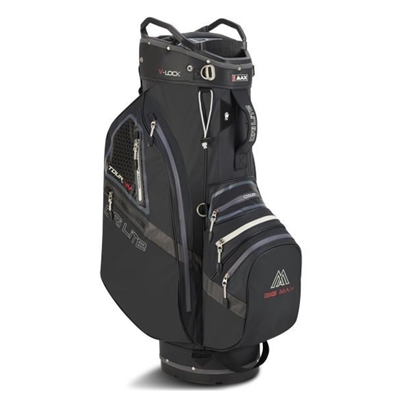 Big Max Dri Lite V-4 Cartbag, schwarz
