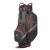 Big Max Dri Lite V-4 Cartbag, grau/schwarz/rot
