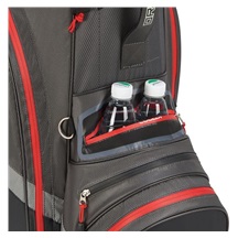 Big Max Dri Lite V-4 Cartbag, grau/schwarz/rot