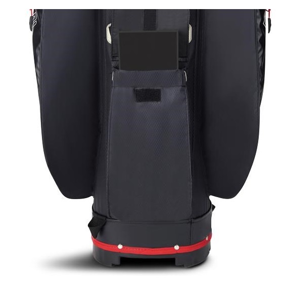 Big Max Dri Lite V-4 Cartbag, grau/schwarz/rot