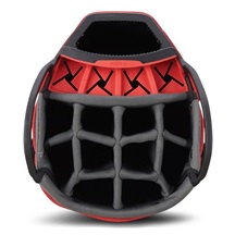 Big Max Dri Lite V-4 Cartbag, grau/schwarz/rot