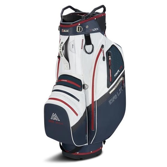 Big Max Dri Lite V-4 Cartbag, blueberry/weiss/merlot