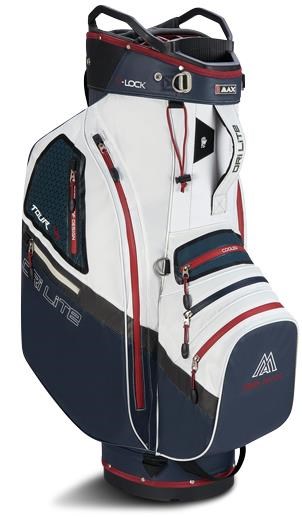 Big Max Dri Lite V-4 Cartbag, blueberry/weiss/merlot
