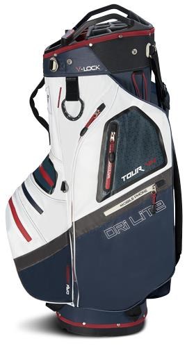 Big Max Dri Lite V-4 Cartbag, blueberry/weiss/merlot