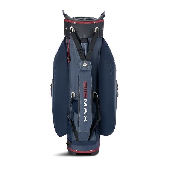 Big Max Dri Lite V-4 Cartbag, blueberry/weiss/merlot