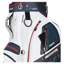 Big Max Dri Lite V-4 Cartbag, blueberry/weiss/merlot