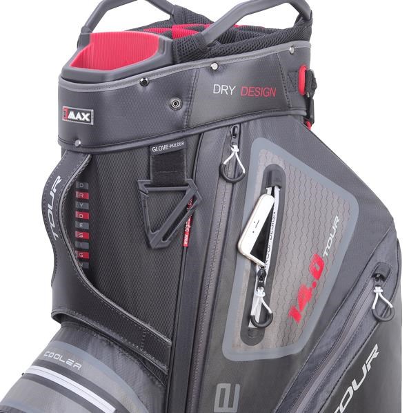 Big Max Dri Lite Tour Cartbag, schwarz