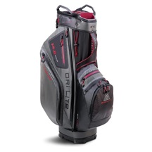 Big Max Dri Lite Tour Cartbag, schwarz/grau/merlot
