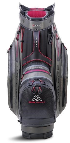 Big Max Dri Lite Tour Cartbag, schwarz/grau/merlot