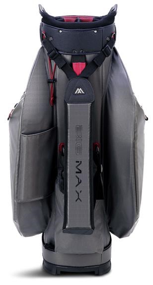 Big Max Dri Lite Tour Cartbag, schwarz/grau/merlot
