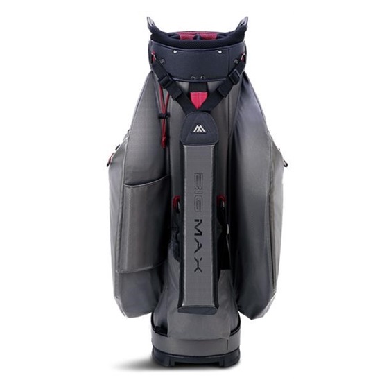 Big Max Dri Lite Tour Cartbag, schwarz/grau/merlot