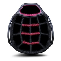 Big Max Dri Lite Tour Cartbag, schwarz/grau/merlot