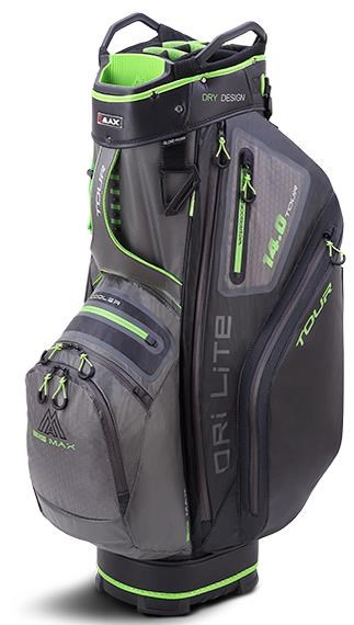 Big Max Dri Lite Tour Cartbag, grau/schwarz/limette