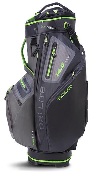 Big Max Dri Lite Tour Cartbag, grau/schwarz/limette