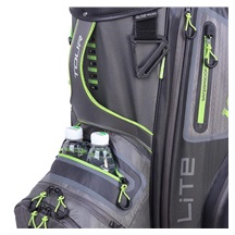 Big Max Dri Lite Tour Cartbag, grau/schwarz/limette