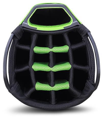 Big Max Dri Lite Tour Cartbag, grau/schwarz/limette