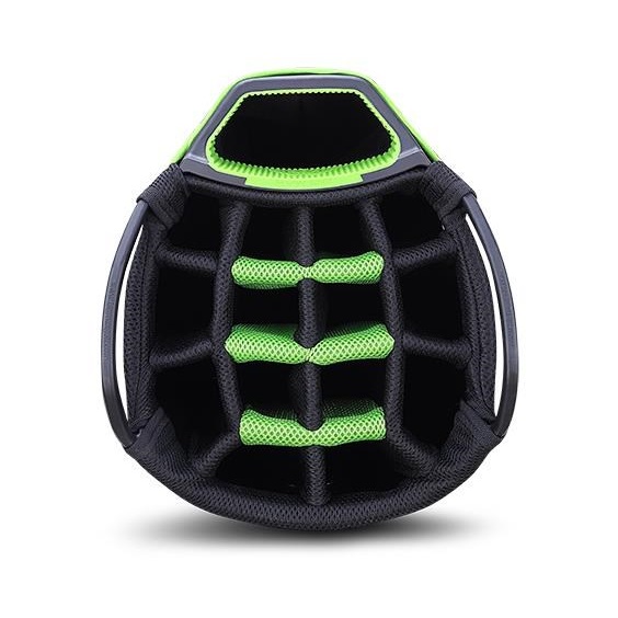 Big Max Dri Lite Tour Cartbag, grau/schwarz/limette