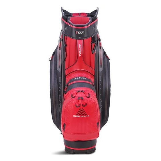 Big Max Dri Lite Tour Cartbag, rot/schwarz