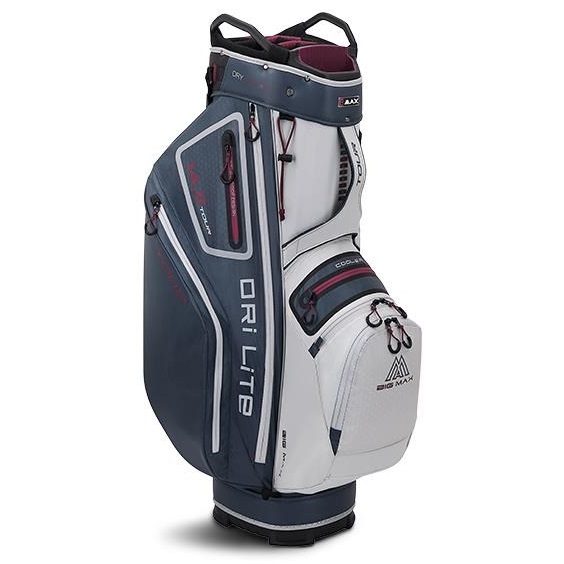 Big Max Dri Lite Tour Cartbag, white/blueberry/merlot