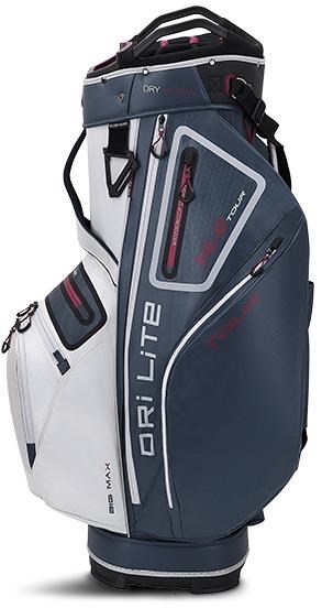 Big Max Dri Lite Tour Cartbag, white/blueberry/merlot