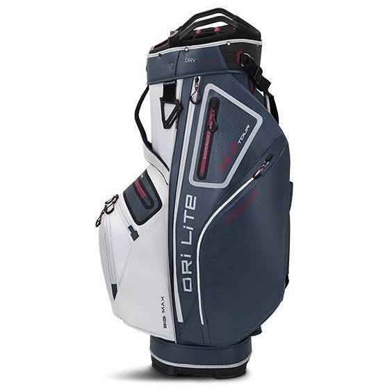 Big Max Dri Lite Tour Cartbag, white/blueberry/merlot