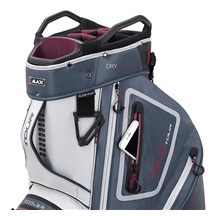 Big Max Dri Lite Tour Cartbag, white/blueberry/merlot