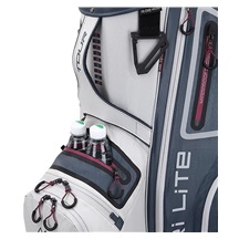 Big Max Dri Lite Tour Cartbag, white/blueberry/merlot