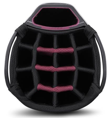 Big Max Dri Lite Tour Cartbag, white/blueberry/merlot