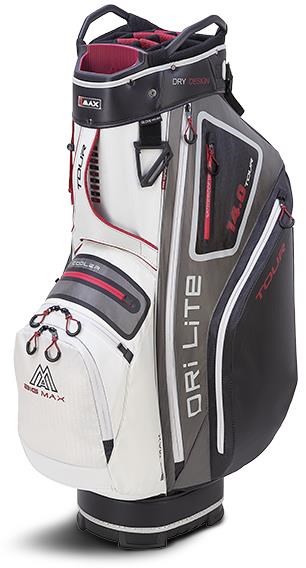 Big Max Dri Lite Tour Cartbag, weiss/grau/schwarz/merlot
