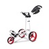 Big Max Autofold FF Golf Trolley, weiss/rot