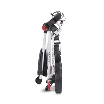 Big Max Autofold FF Golf Trolley, weiss/rot