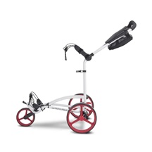 Big Max Autofold FF Golf Trolley, weiss/rot
