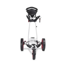 Big Max Autofold FF Golf Trolley, weiss/rot