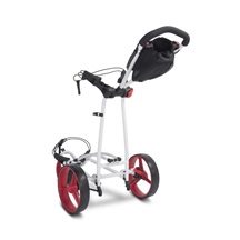 Big Max Autofold FF Golf Trolley, weiss/rot