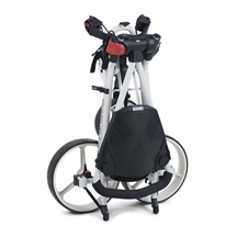 Big Max Autofold FF Golf Trolley, weiss/rot