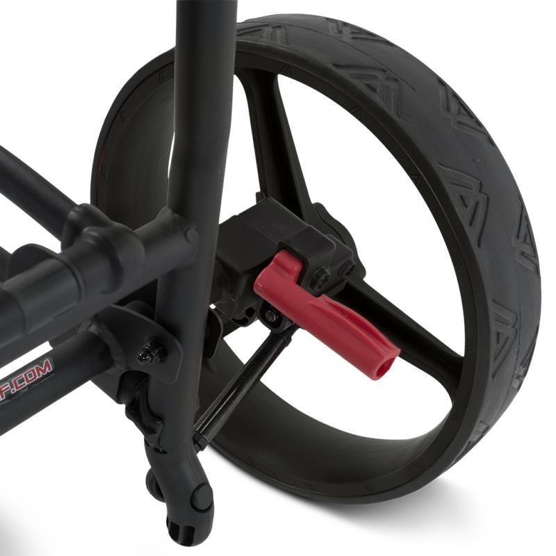 Big Max Autofold FF Golf Trolley, weiss/rot