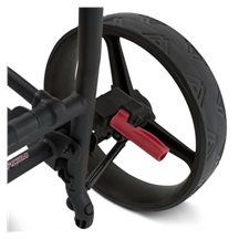 Big Max Autofold FF Golf Trolley, weiss/rot