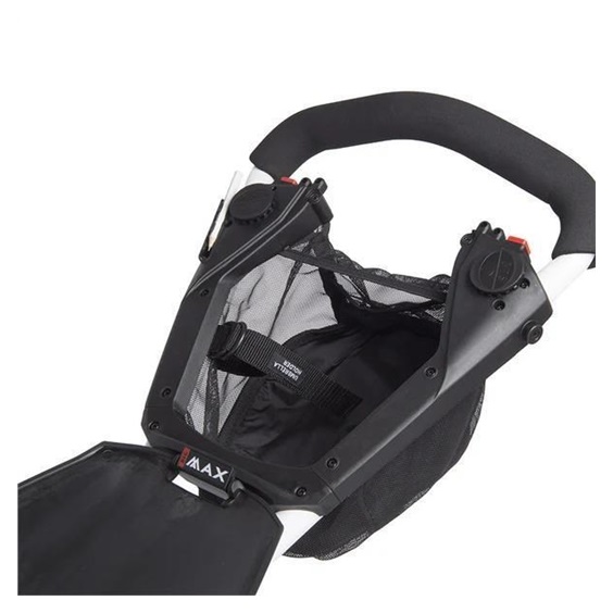 Big Max Autofold FF Golf Trolley, weiss/rot