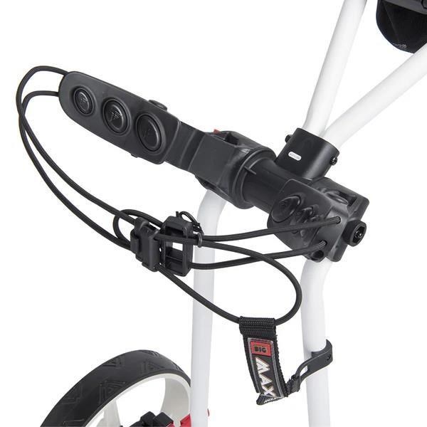 Big Max Autofold FF Golf Trolley, weiss/rot