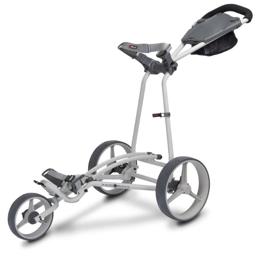 Big Max Autofold X Golf Trolley, grau