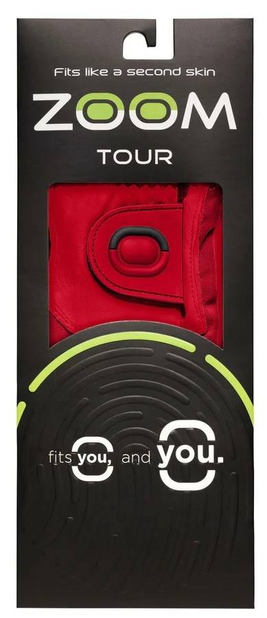 Zoom Tour Herren Handschuh, rot