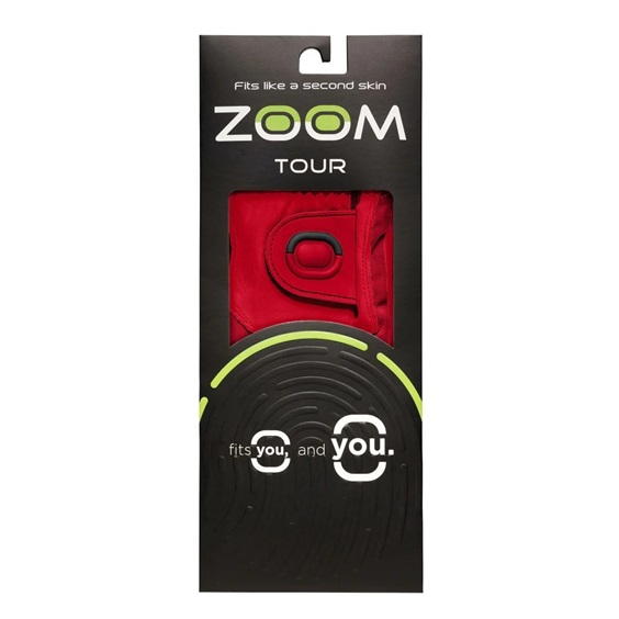 Zoom Tour Herren Handschuh, rot
