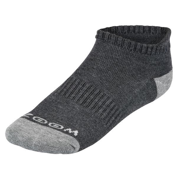 Zoom Crew Herren Socken, 3Paar, grau