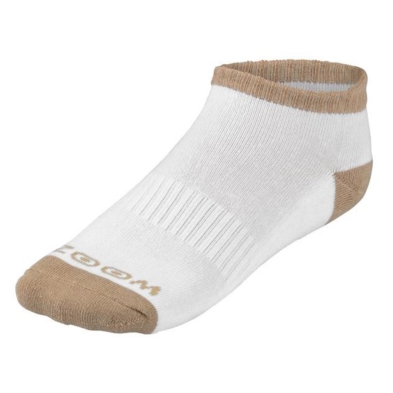Zoom Crew Damen Socken, 3Paar, weiss