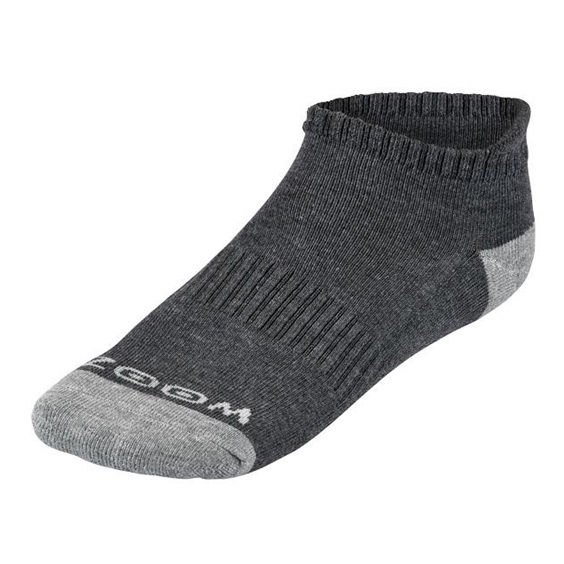 Zoom Crew Damen Socken, 3Paar, grau