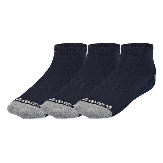 Zoom Crew Damen Socken, 3Paar, dunkelblau