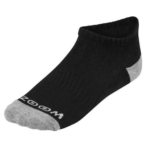 Zoom Crew Damen Socken, 3Paar, schwarz